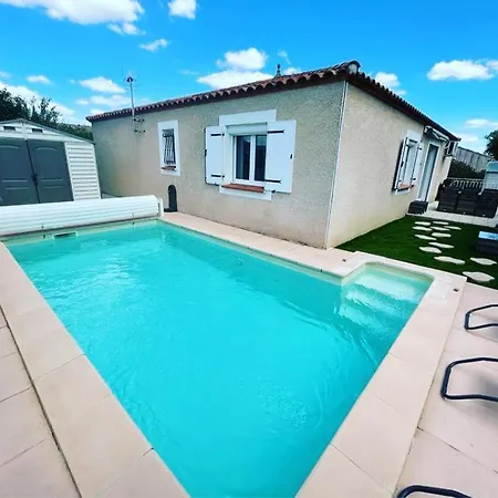 Сasa de vacaciones La De L'olivier Piscine Privee Et Parking Carcasona