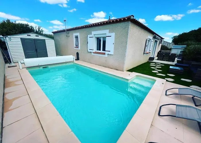 Nyaraló La De L'olivier Piscine Privee Et Parking Carcassone